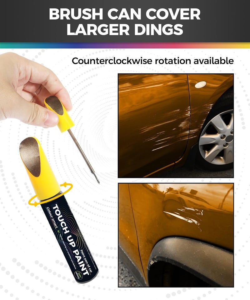 UBOG Touch Up Paint Pen,Touch Up Paint for Cars,Car Accessories Car Touch Up Paint, Automotive Paint Pen Scratch Repair,Car Remover Scratch Paint Pen,Car Paint Pen for Erase Car Scratches (Brown) - Image 3